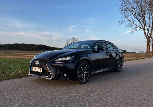 Lexus GS cena 115000 przebieg: 161000, rok produkcji 2016 z Białystok małe 46